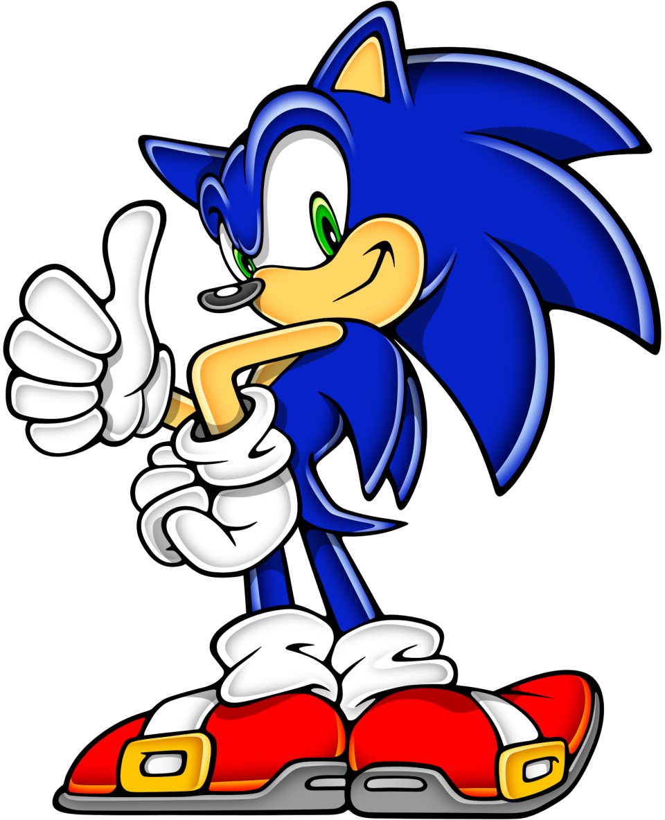 Sonic the Comic style sonic advance