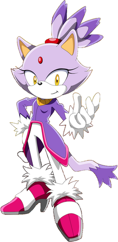 Xbox 360 - Sonic the Hedgehog (2006) - Blaze the Cat - The Models