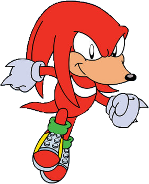 Knuckles the Echidna | Sonic Art Assets DVD Wiki | Fandom