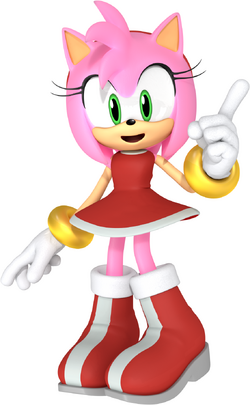 Amy Rose Png - Sonic The Hedgehog Render, Transparent Png , Transparent Png  Image - PNGitem