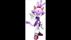 Xbox 360 - Sonic the Hedgehog (2006) - Blaze the Cat - The Models