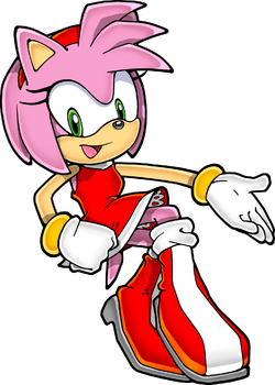 Amy Rose Svg, Amy Rose The Hedgehog Svg, Sonic Svg, Cartoon Svg, Dxf, Png,  Jpeg, Pdf Digital file