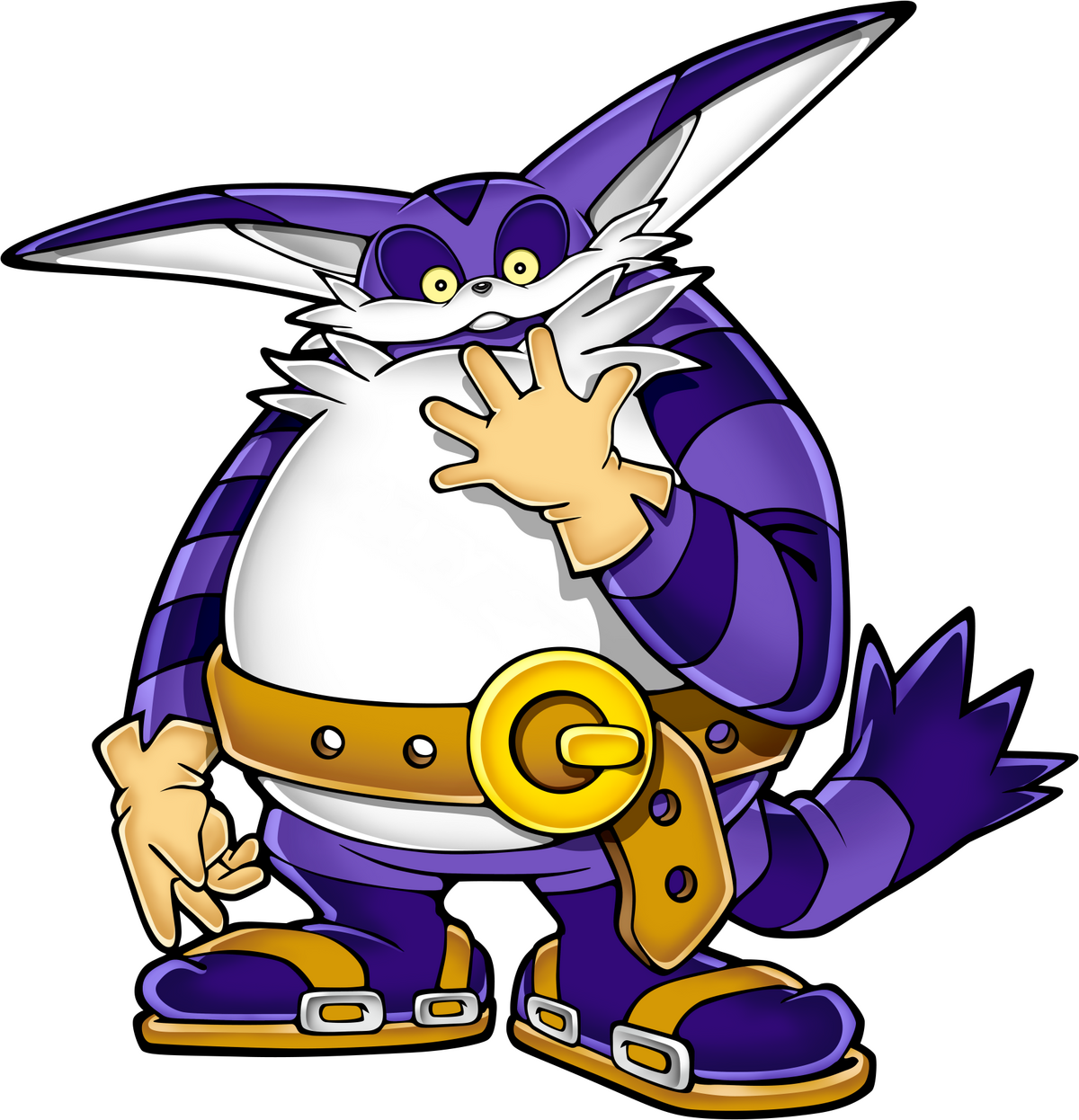 Big the Cat Sonic Art Assets DVD Wiki Fandom