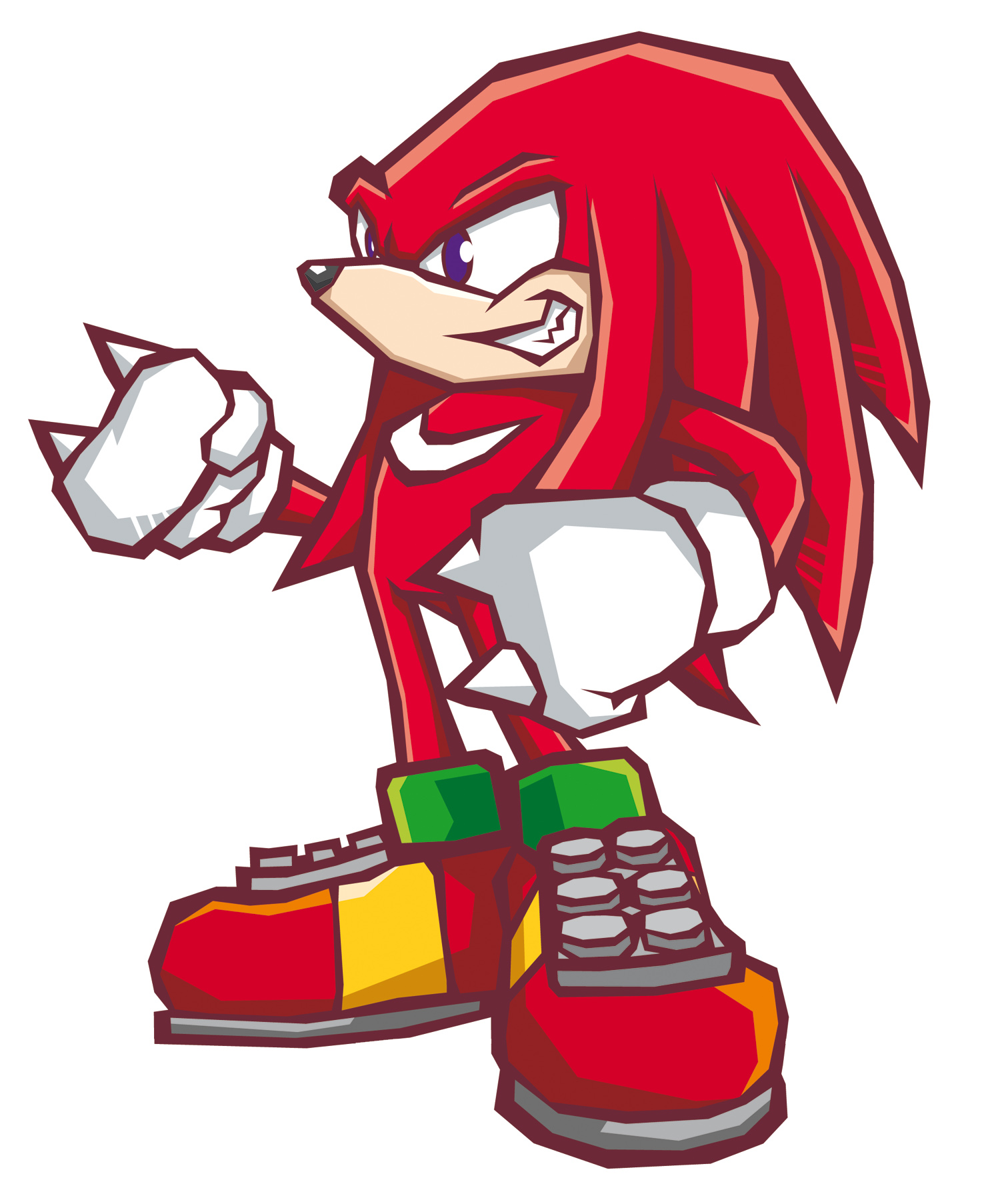 Knuckles The Echidna Sonic Battle Wiki Fandom