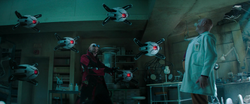 Flying Eggs against Gerald