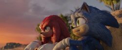 Knuckles and Sonic Beach