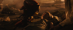 Shadow crying over Maria