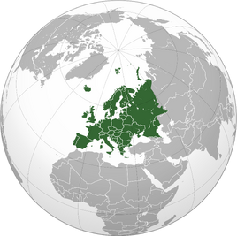 Map of Europe