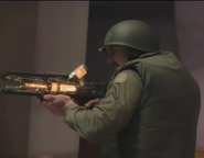 Barry Calvert as 70s G.U.N. Soldier
