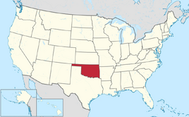 Map of Oklahoma