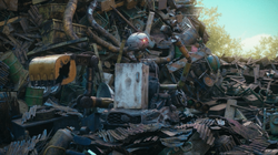 Unit in Junkyard