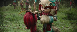 Knuckles and His Father