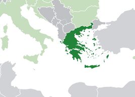 Map of Greece