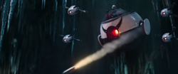 Eggman in his Egg-Mobile