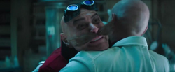 Eggman hugs Gerald