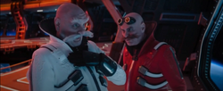 Eggman punches Gerald