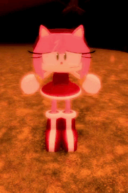 Amy Jumping In Sonicexe 2d Remake Sticker - Amy jumping in sonicexe 2d  remake - Discover & Share GIFs