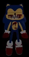 Sonic.EXE on the continue screen of TD Remake.