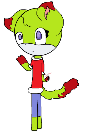 Mistletoe The Christmas Cat | Sonic Fan Character Wiki | Fandom