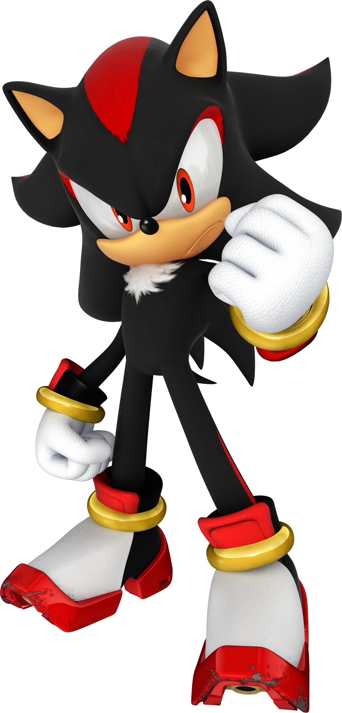 I've made shadow the hedgehog heels! who's your favorite sonic charact