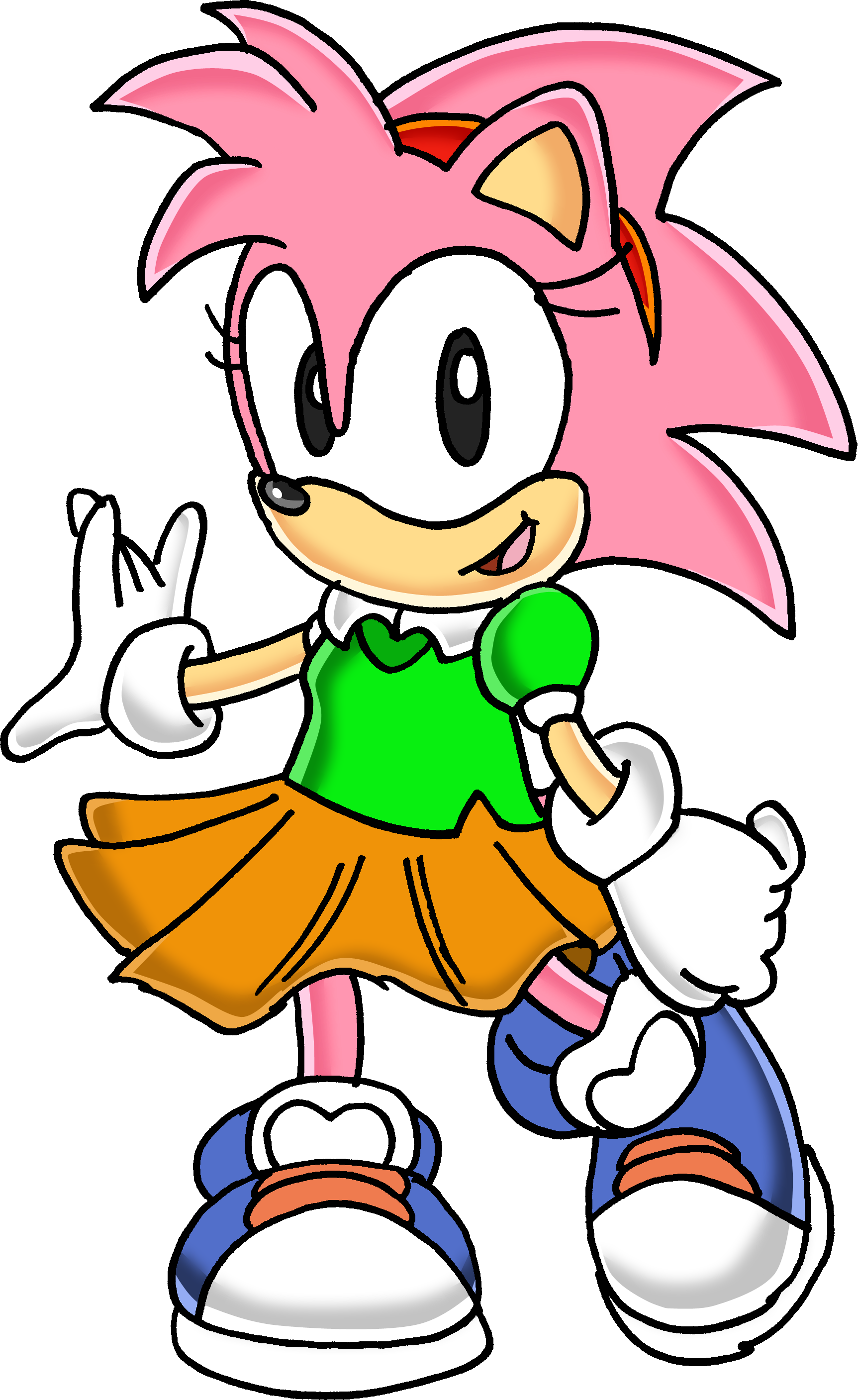 Amy Rose  Sonic heroes, Sonic fan characters, Sonic