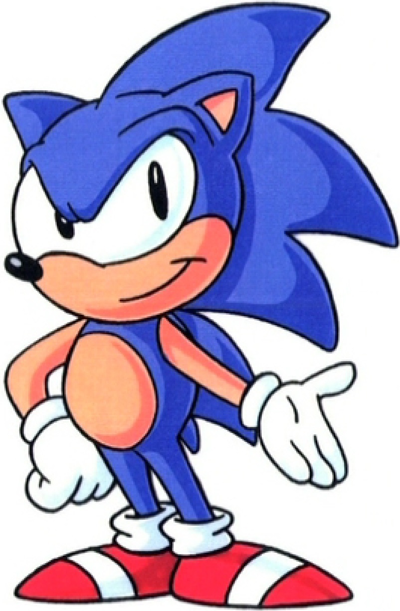 Classic Sonic Render SatAm Reanimated by MegaMotion on Newgrounds