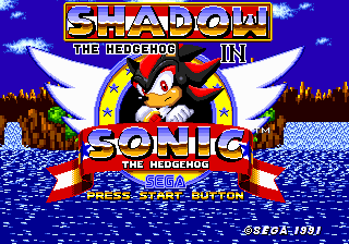 Sonic 3 & Shadow, Sonic the Hedgehog Hacks Wiki