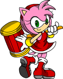 Sonic Advance 2 - Amy Rose  Amy rose, Sonic advance 2, Sonic