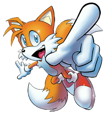 como desenhar o Tails (Miles Prower Tails- Sonic) 