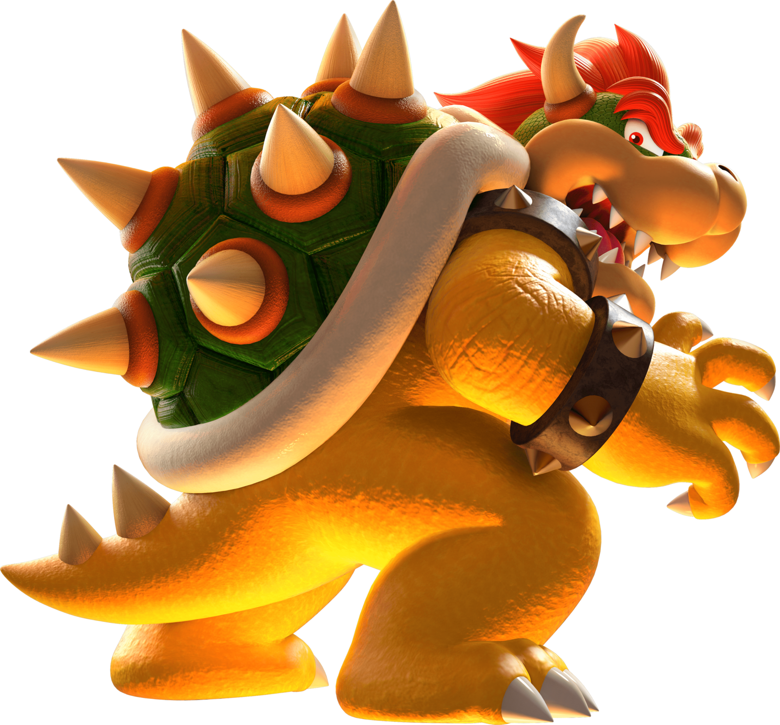 Super Mario Bowser Head and Ears Png File Super Mario Bowser