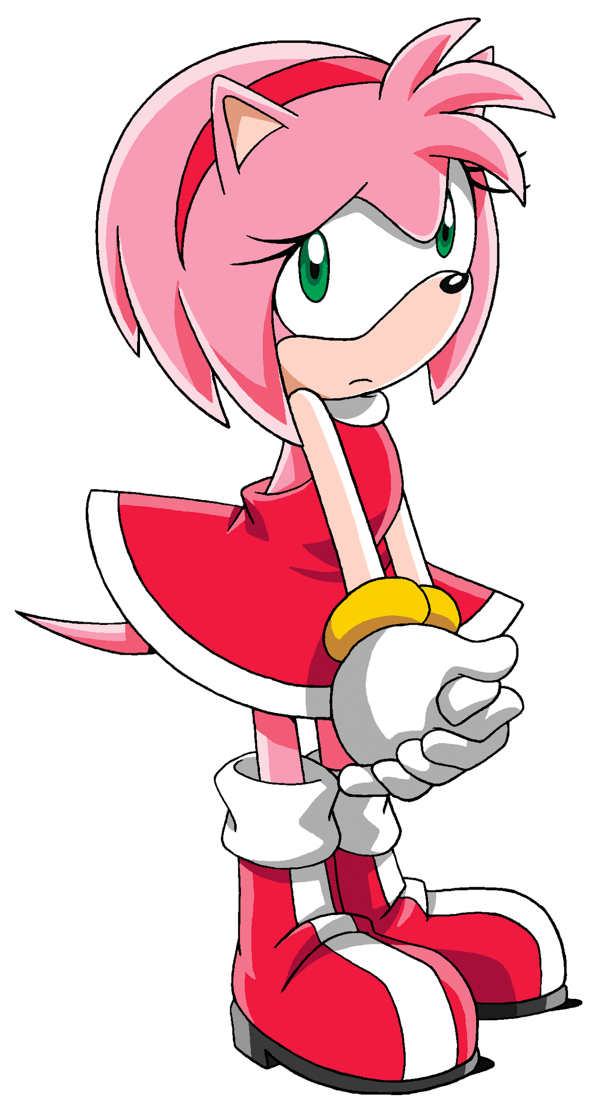 Ouriço rosa Amy Rose livro de colorir, Sonic O ouriço livro de