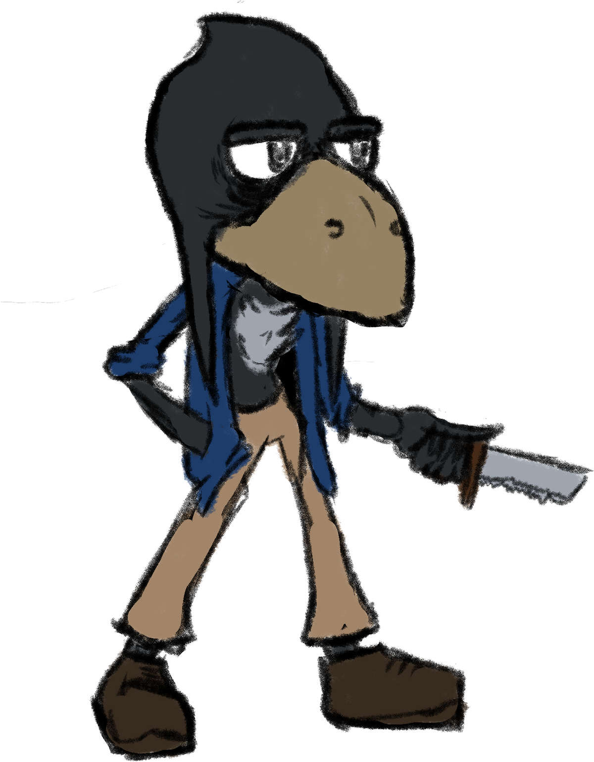 Shoebill Vs Human: A Battle Of The Brains - 99f7e6p