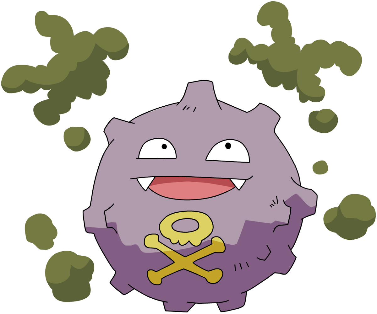 Koffing - Evolutions, Location, and Learnset