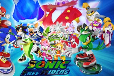 Jogo Sonic Free Riders é na Dino Games - Dino Games