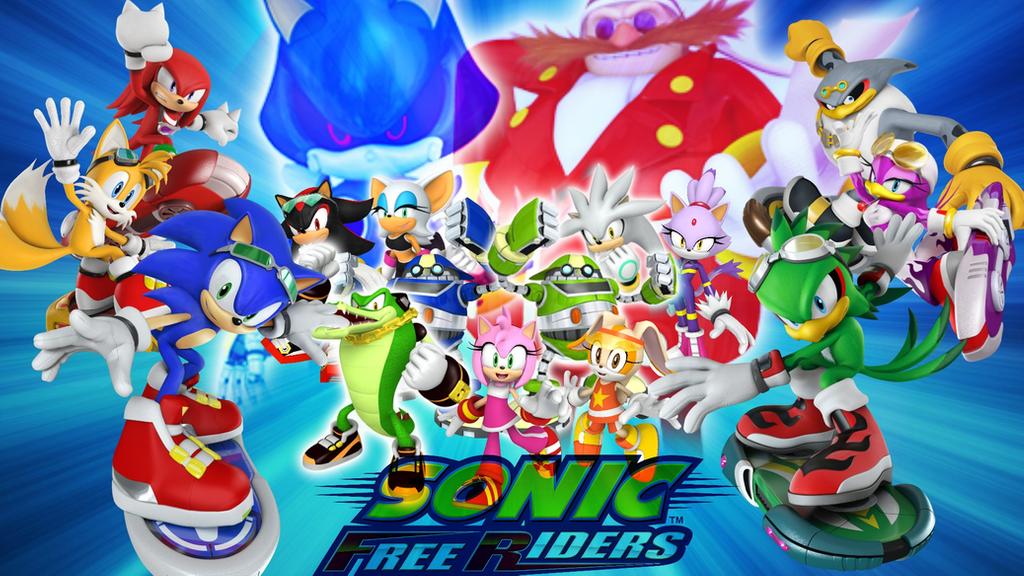 sonic riders zero gravity characters