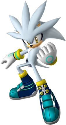 silver the hedgehog sonic riders zero gravity