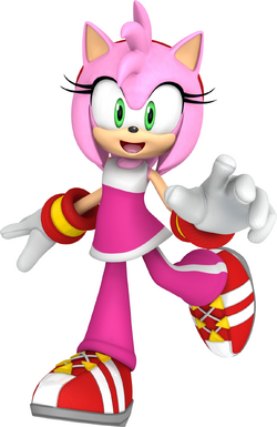 Amy Rose Png Full Hd Transparent Background Free Download - PNG Images