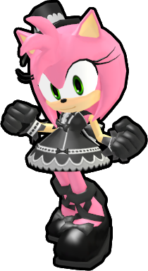 Goth Amy Rose Sonic X Version : r/SonicTheHedgehog