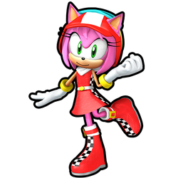 Sonic Speed Simulator Render - Racesuit Amy by ShadowFriendly on DeviantArt