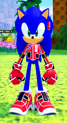 Sonic Speed Sim Race Suit Classic Sonic [Sonic Generations] [Requests]