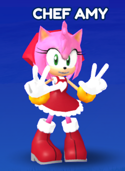 Chef Amy, Sonic Speed Simulator Wiki