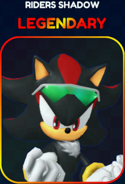 Shadow the Hedgehog in Sonic Speed Simulator Reborn