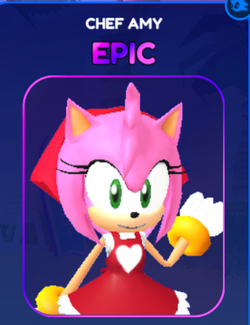 Chef Amy, Sonic Speed Simulator Wiki