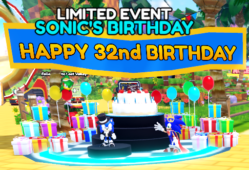 Sonic Speed Simulator: Happy Birthday Sonic!