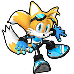 Sonic Speed Simulator Render - Classic Tails by ShadowFriendly on