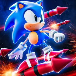 ArtStation - Gold Sonic Sonic Speed Simulator Icon