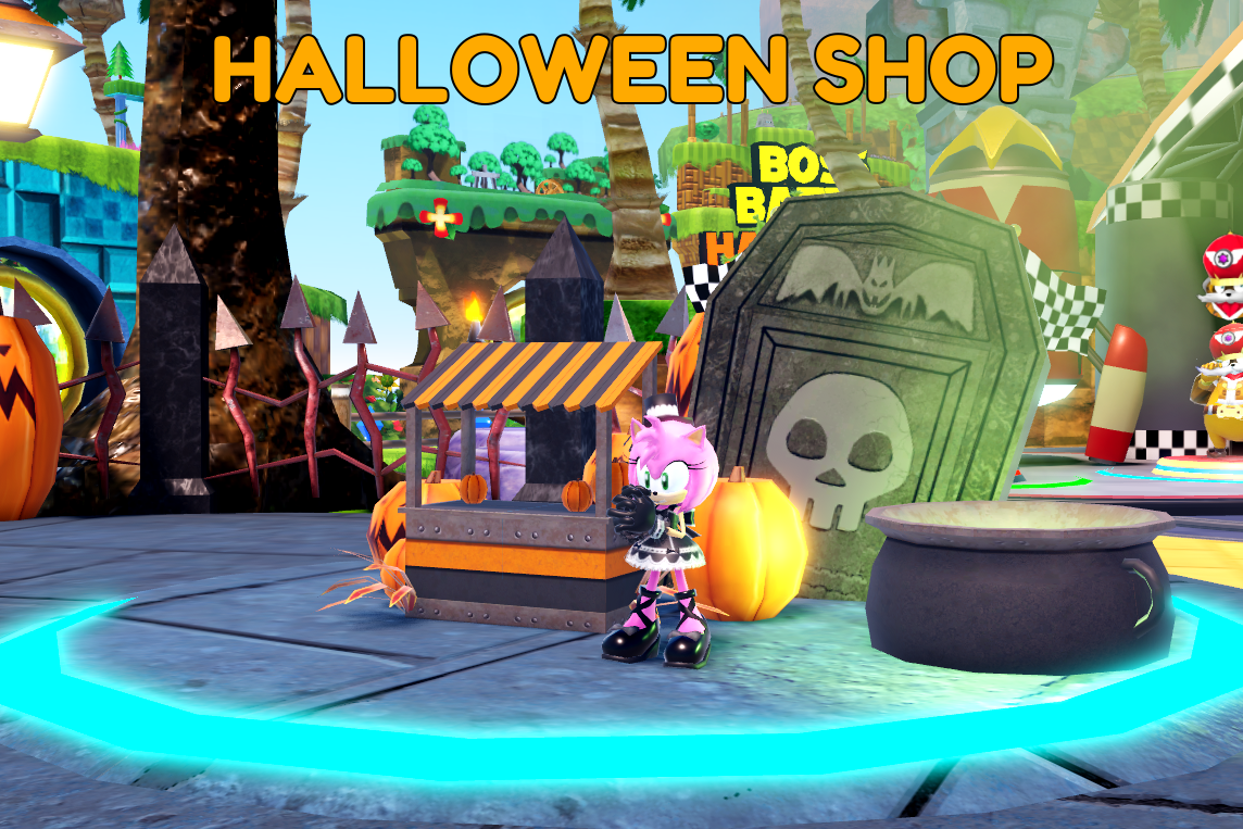 Gamefam Studios on X: Sonic Speed Simulator's Halloween update launched  this past weekend and added so many new features such as: - Halloween map -  Exclusive Halloween Skins & Chao - Boo