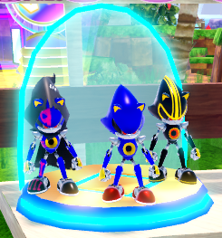 Holographic Metal Sonic, Sonic Speed Simulator Wiki