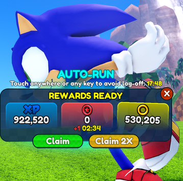 Sonic Speed Simulator Script  AUTO RUN, AUTO REBIRTH, AUTO REWARD