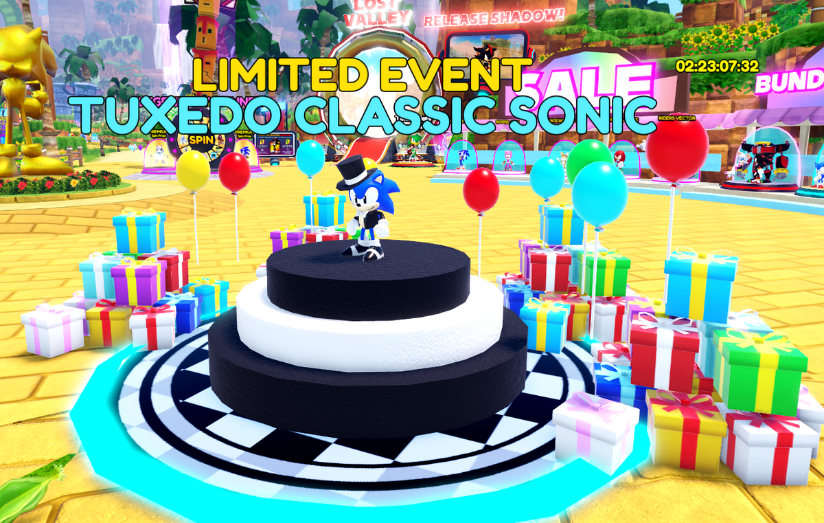 Roblox: Sonic Speed Simulator - Tuxedo Classic Sonic Announcement
